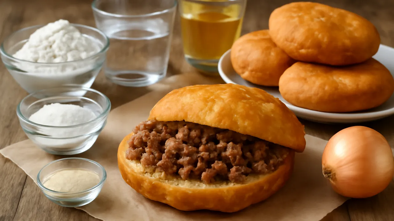 Vetkoek met Maalvleis
