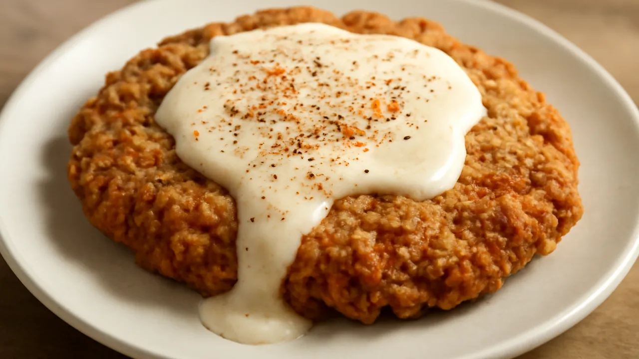 Chicken Fried Steak with Cream Gravy