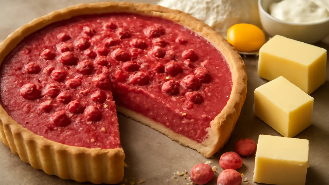 Tarte aux Pralines Roses de Lyon
