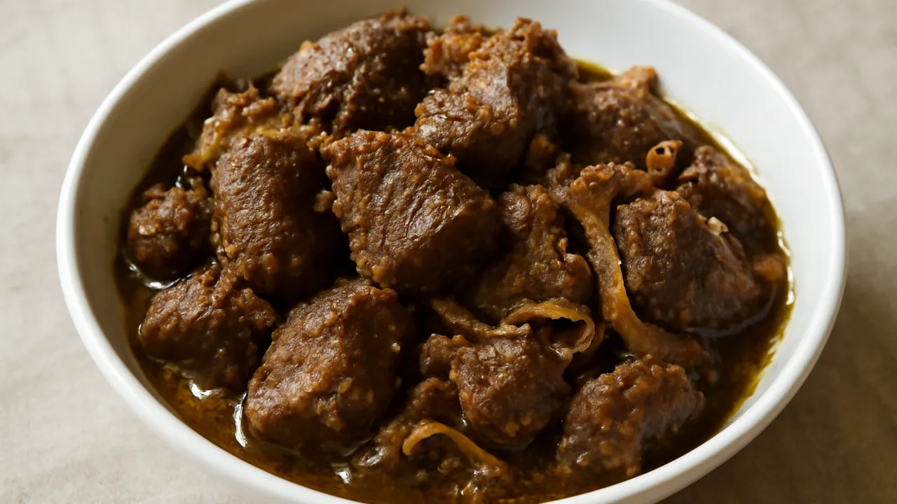 Beef Kala Bhuna