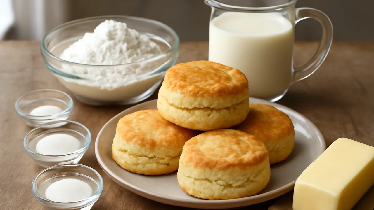 Two-Ingredient Cream Biscuits