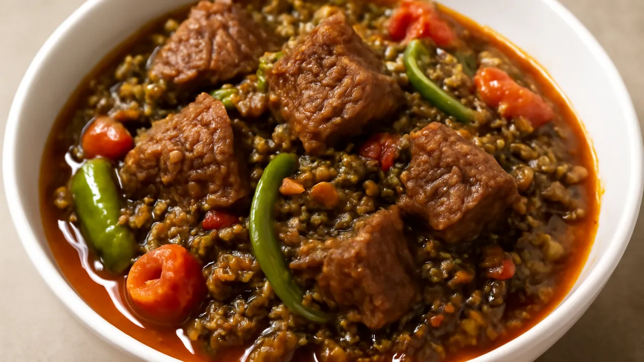 Ayamase (Ofada Stew)