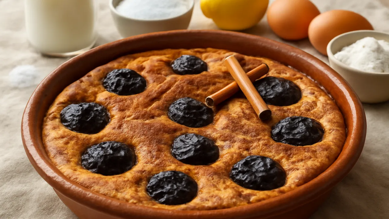 Sericaia com Ameixas de Elvas