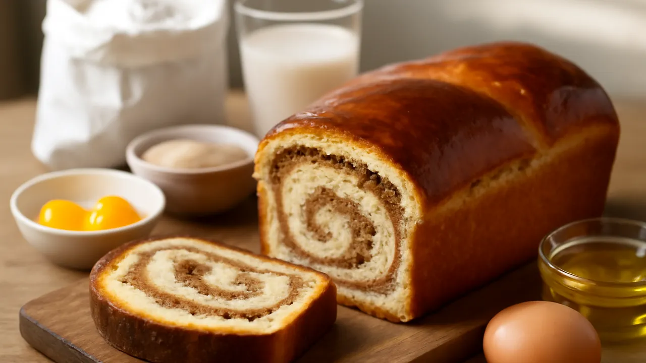 Cozonac cu Nucă
