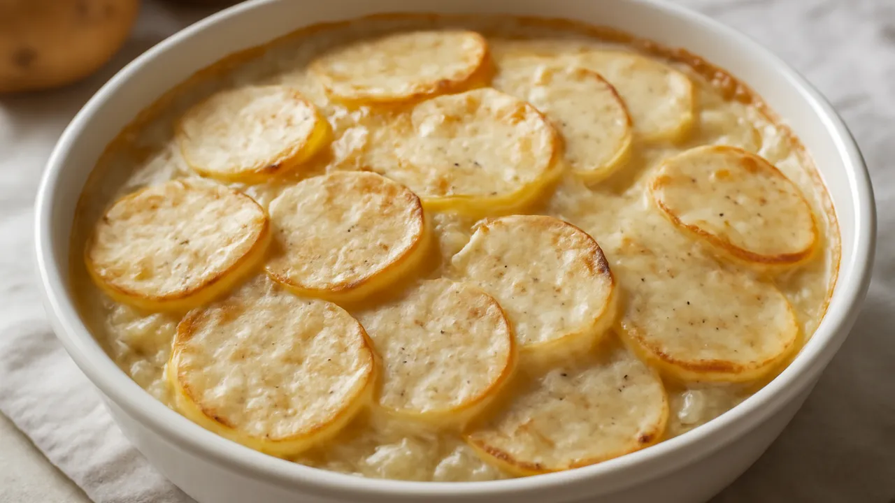 Old-Fashioned Scalloped Potatoes