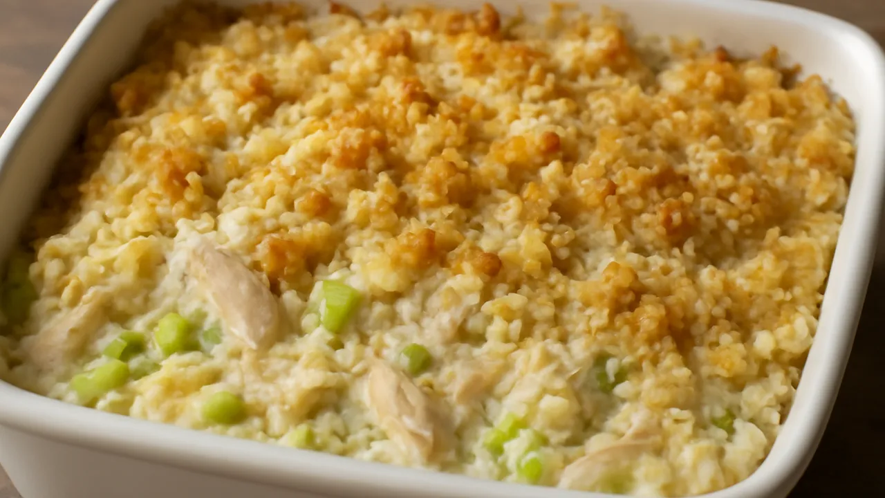 Hot Chicken Salad Casserole