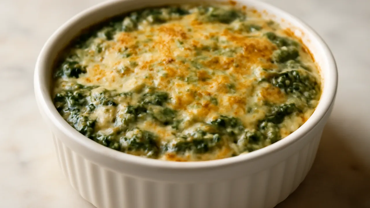 Spinach Madeleine