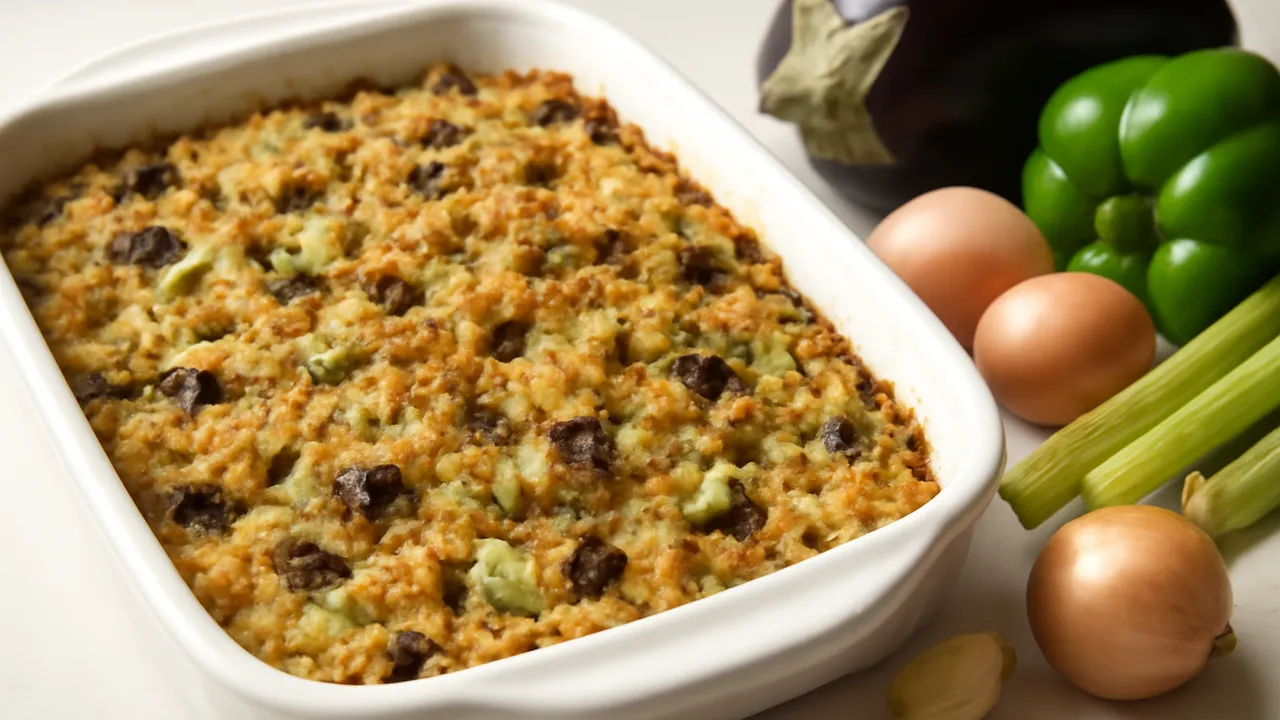 Southern Eggplant Casserole