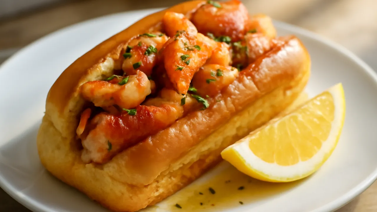 Connecticut-Style Hot Buttered Lobster Roll