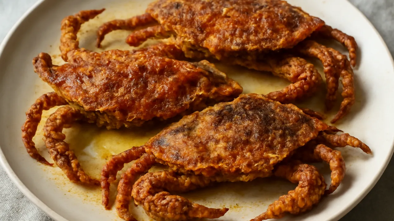 Pan-Fried Soft-Shell Crabs