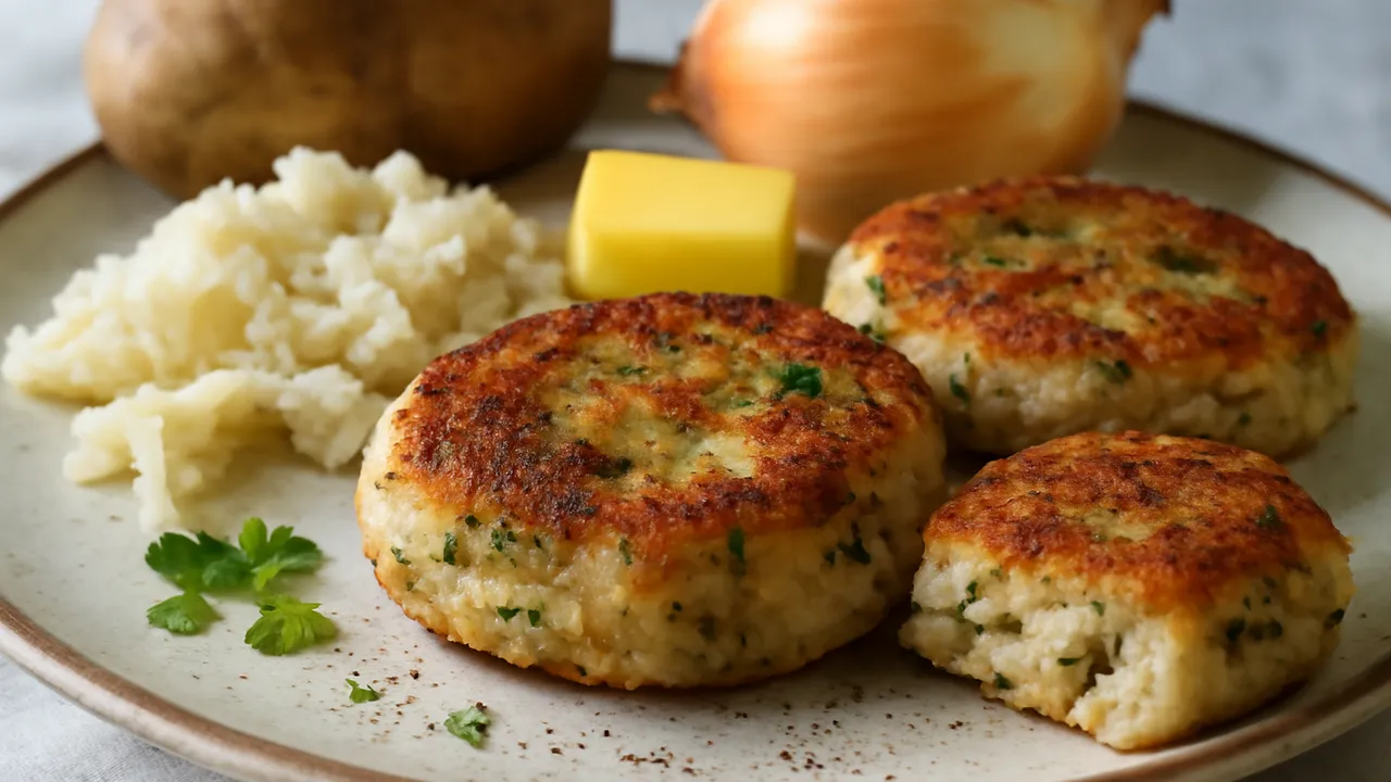 New England Salt Cod Fish Cakes