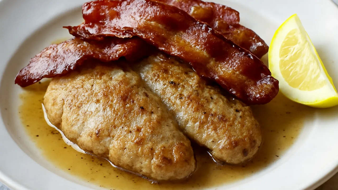 Shad Roe with Bacon