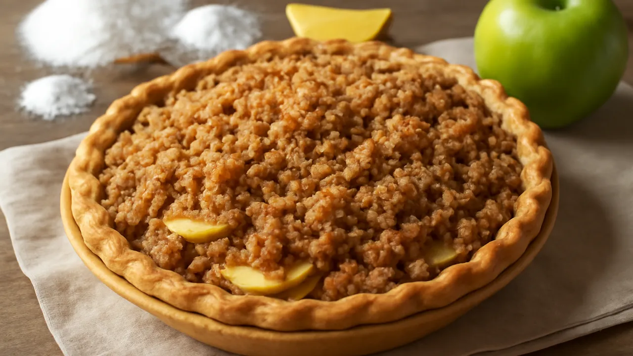 Dutch Apple Crumb Pie