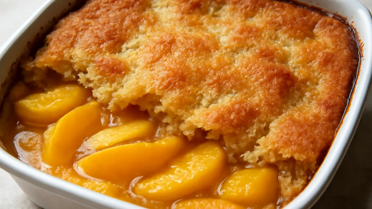 Georgia Peach Cobbler