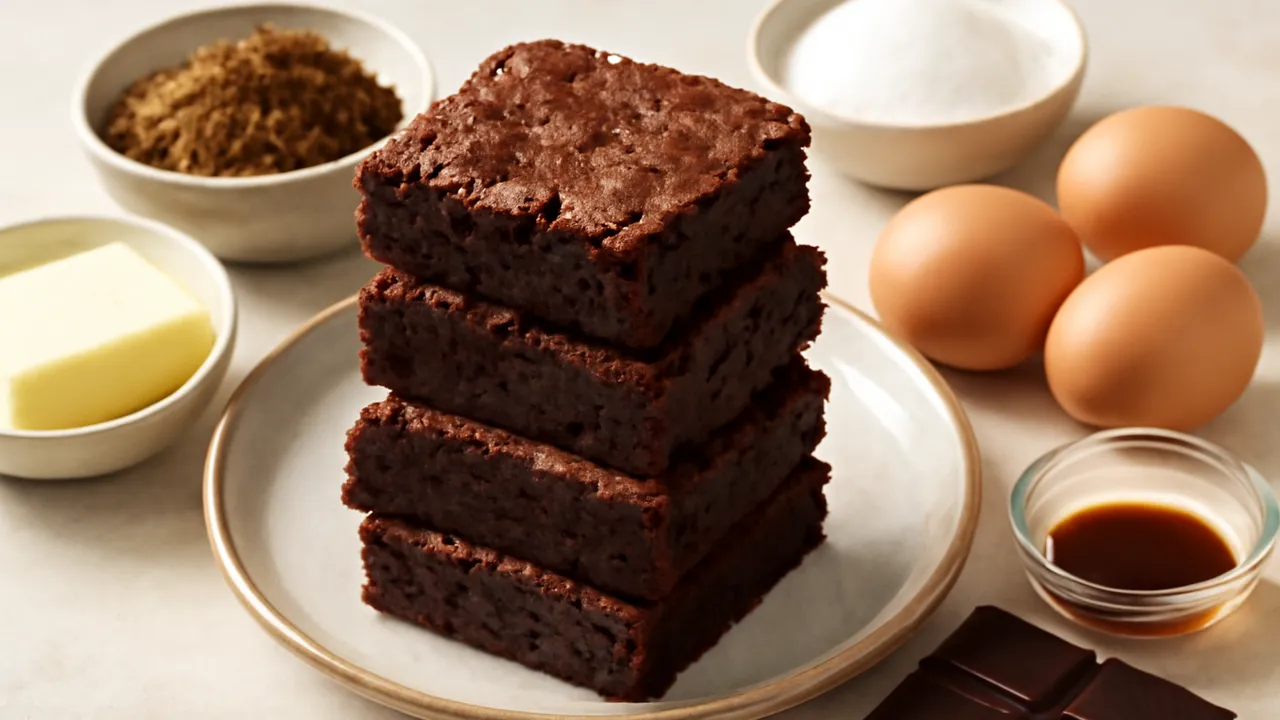 Fudgy Cocoa Brownies