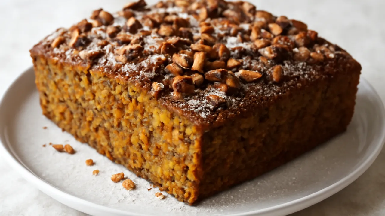 Carrot Cake with Pineapple and Pecans