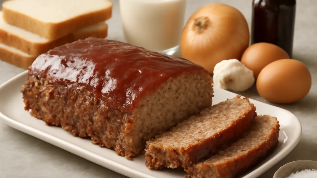 Classic Glazed Beef Meatloaf