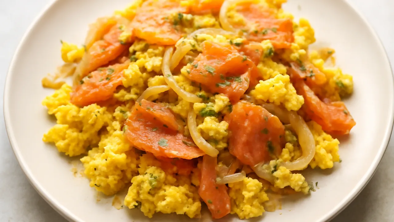 Lox, Eggs, and Onions