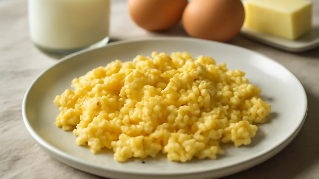 Diner-Style Hard-Scrambled Eggs