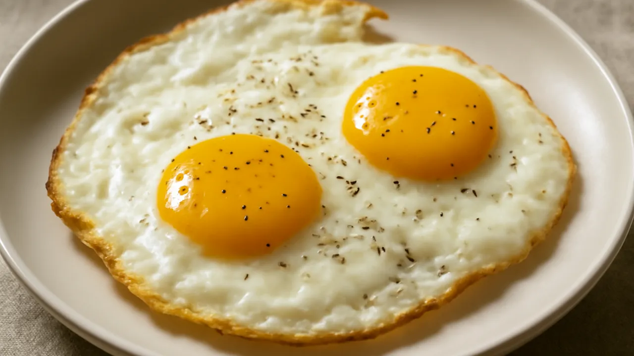 Over-Medium Fried Eggs