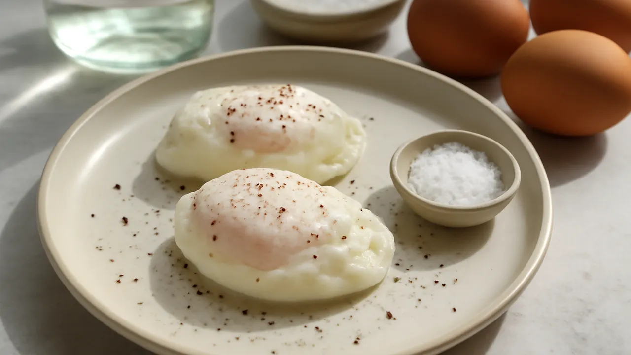 Vinegar-Poached Eggs