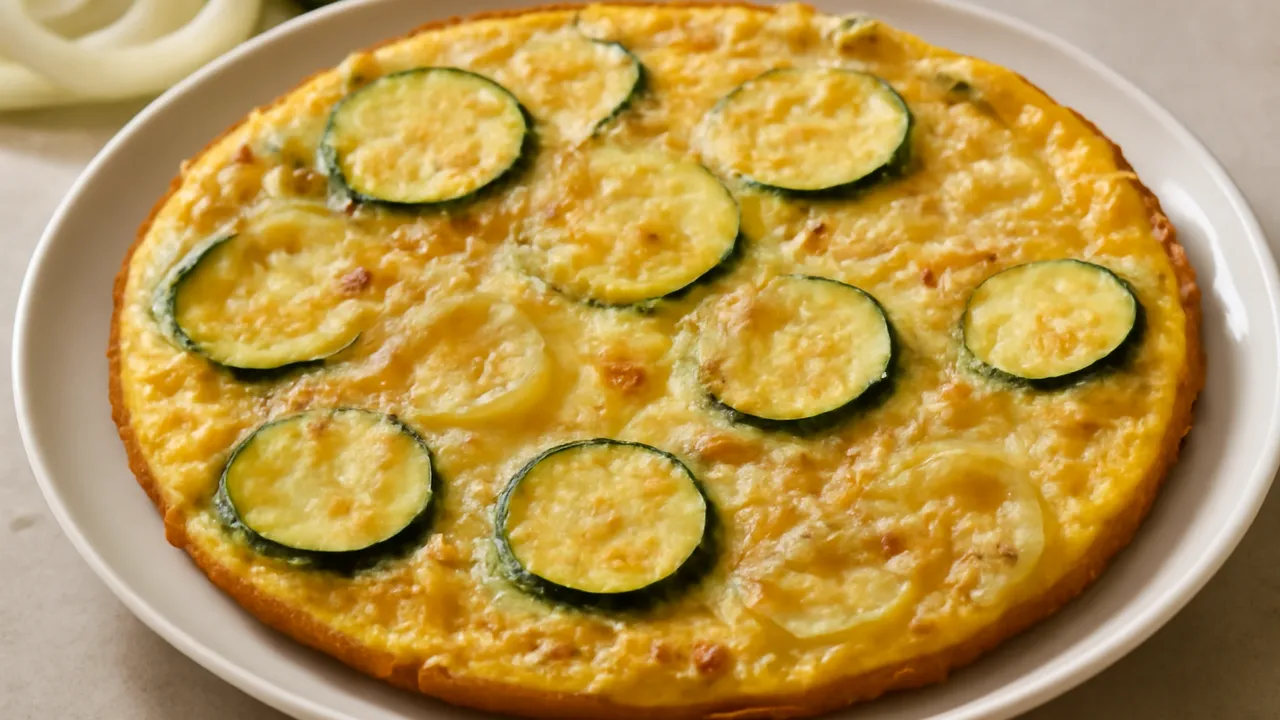 Zucchini and Sweet Onion Frittata