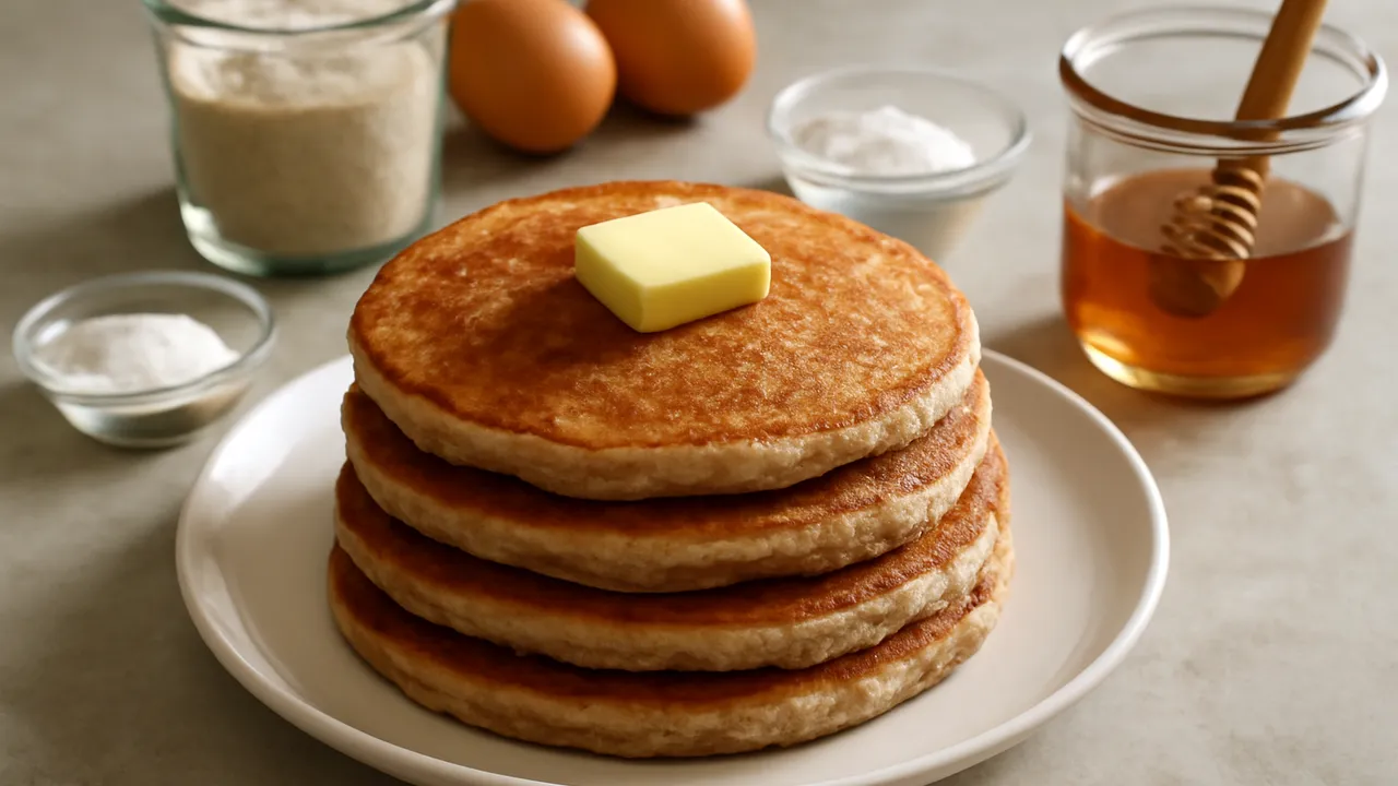 Whole Wheat Griddle Pancakes