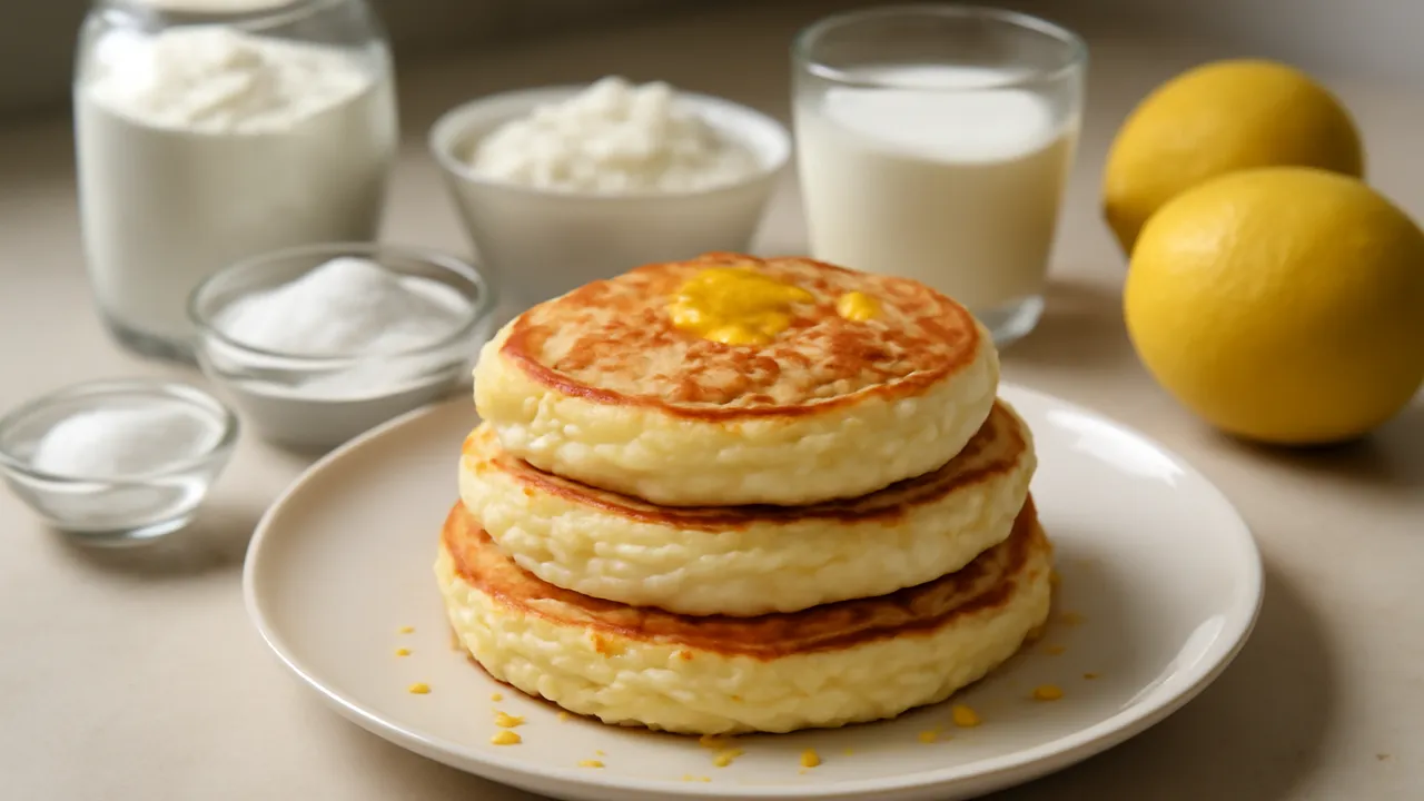 Lemon Ricotta Pancakes