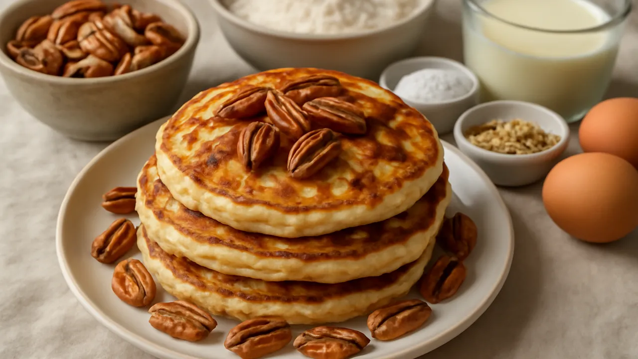 Buttermilk Pecan Pancakes