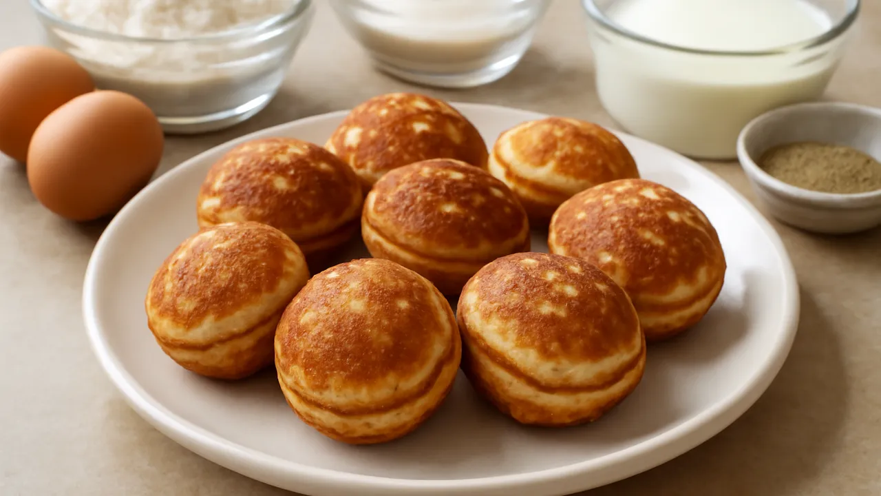 Aebleskiver Danish Pancake Balls