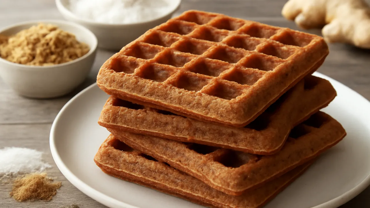 Gingerbread Waffles