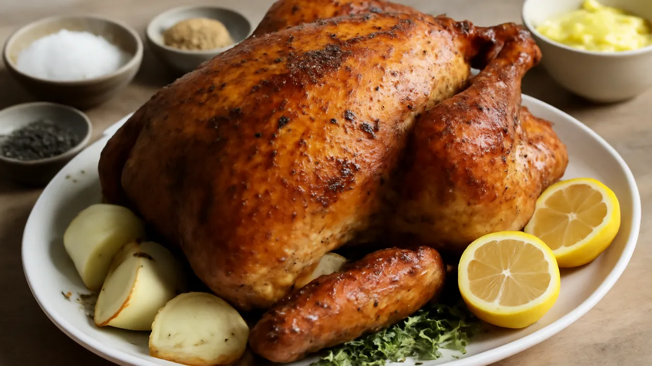 Dry-Brined Roast Turkey