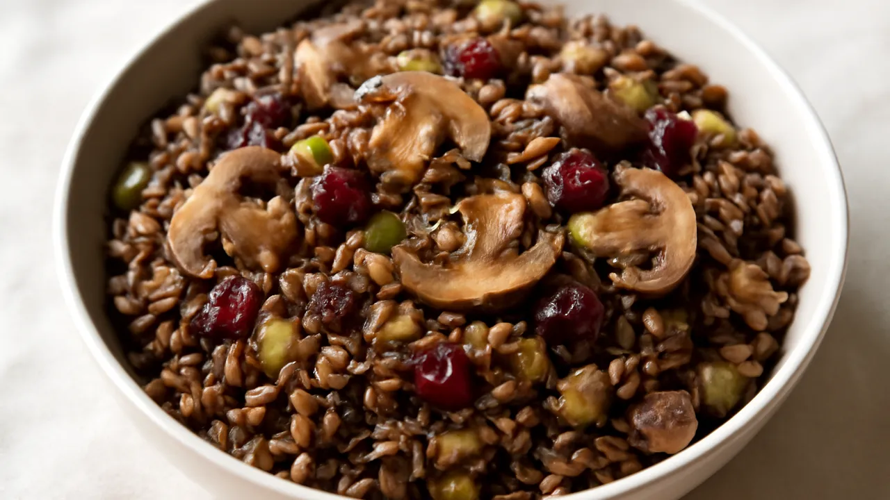 Wild Rice and Mushroom Stuffing