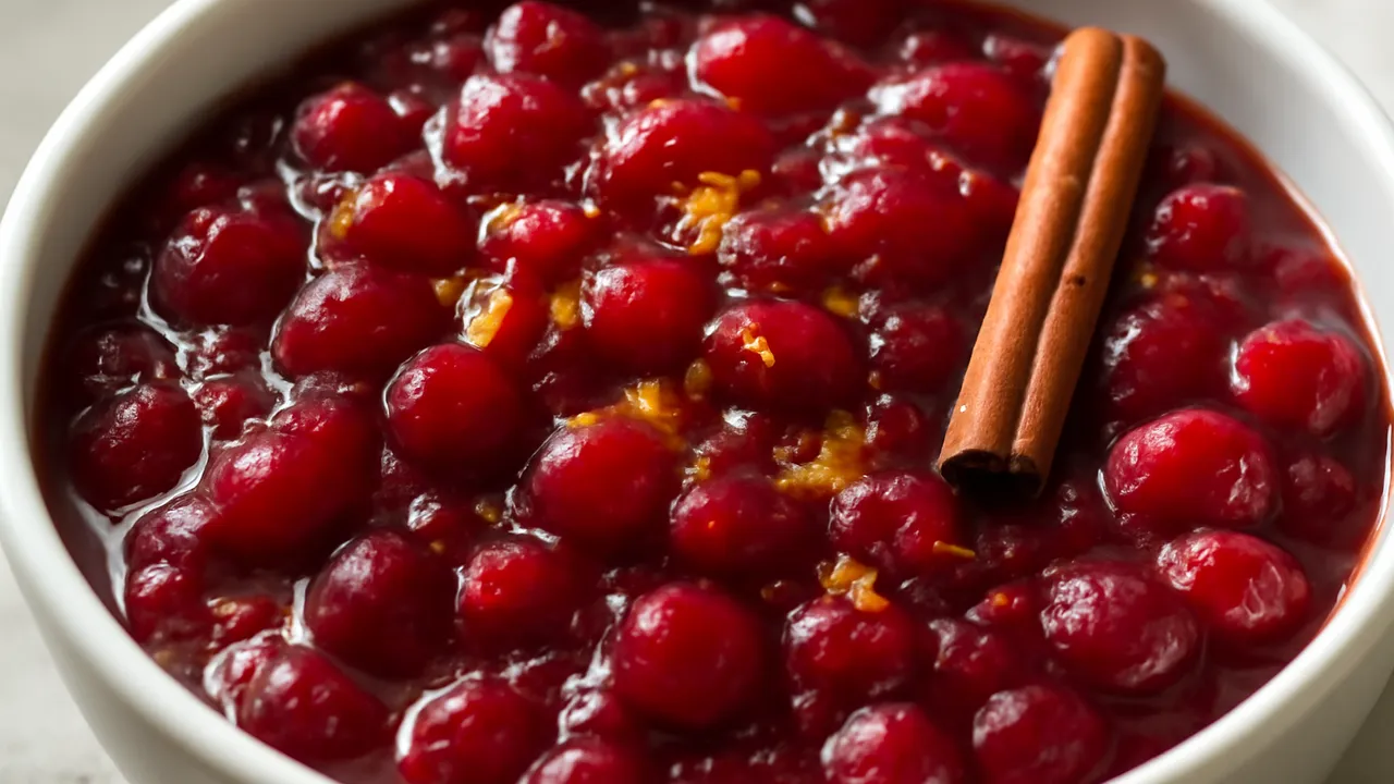 Whole Berry Cranberry Sauce