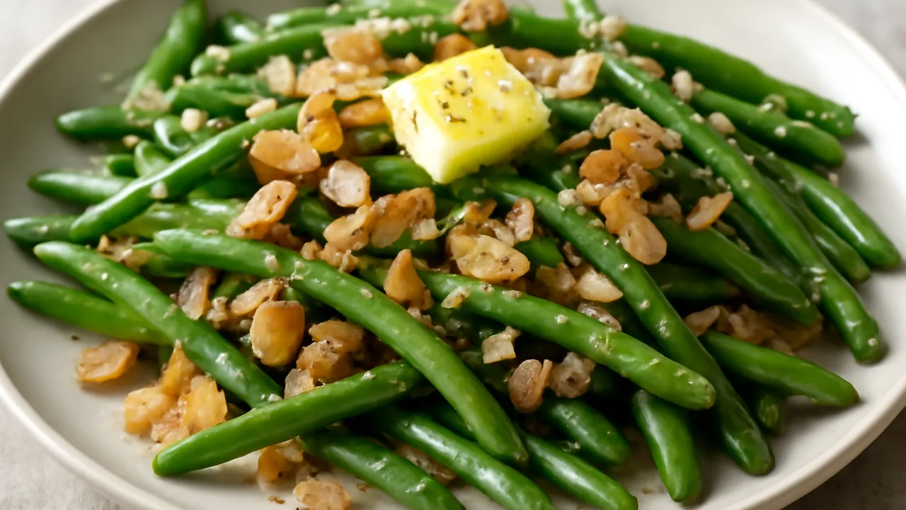 Green Beans Almondine