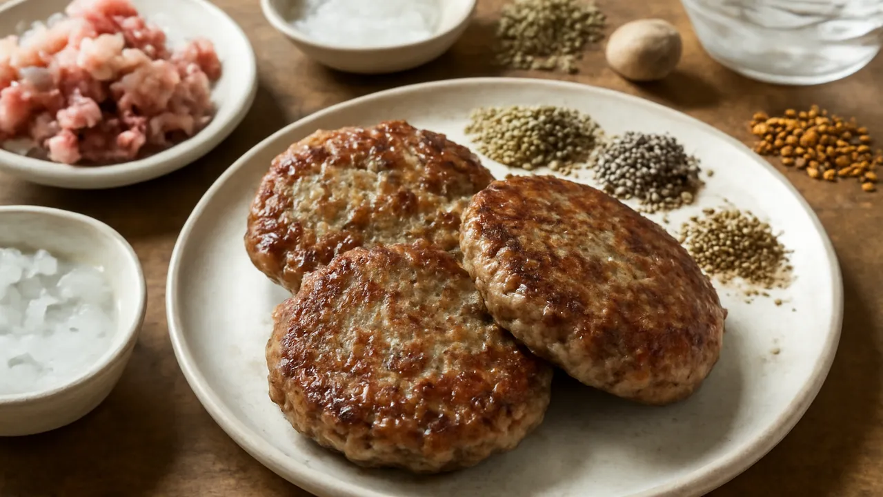 Sage Breakfast Sausage Patties