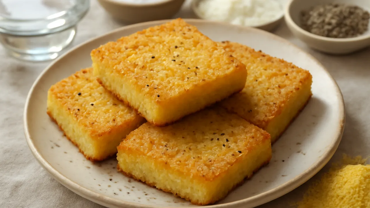 Fried Grits Cakes