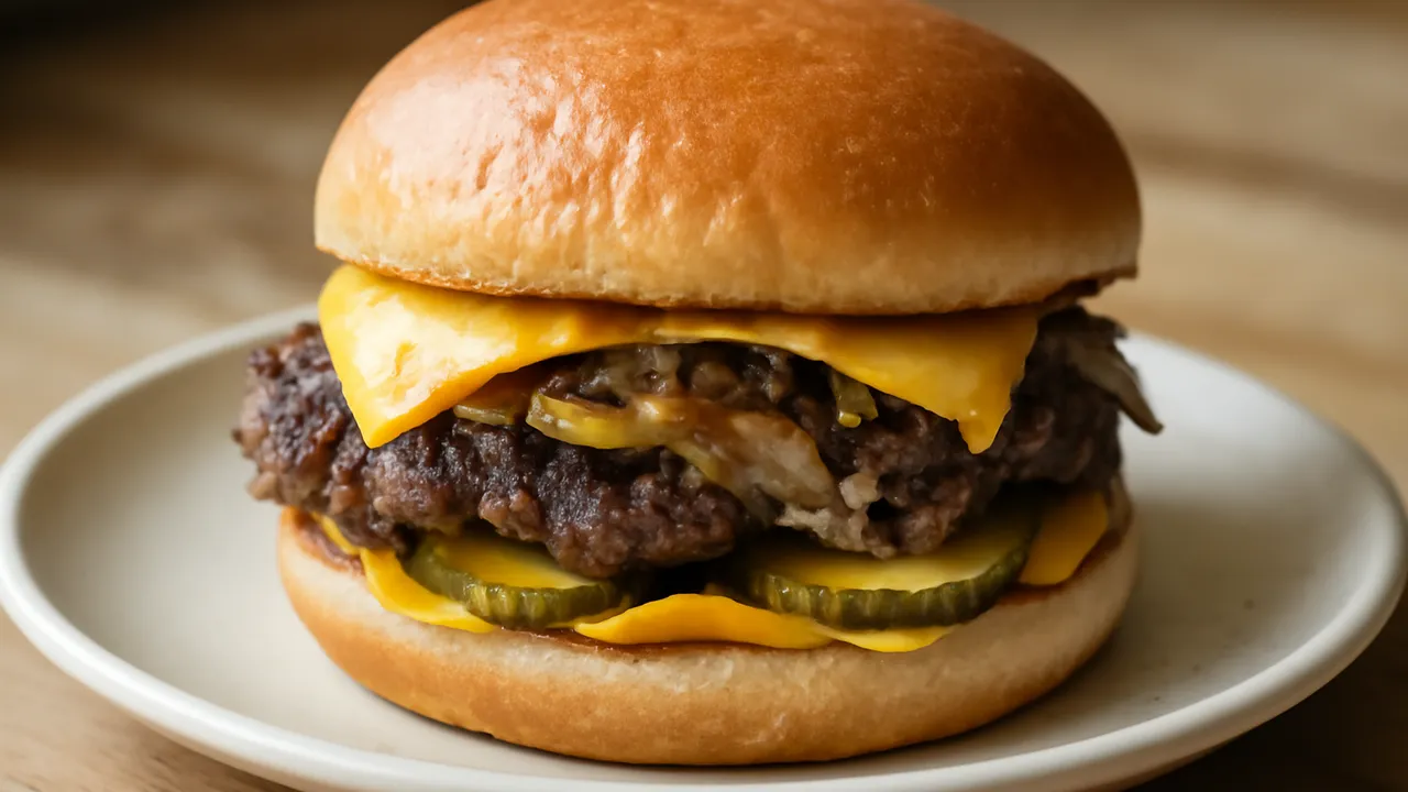 Oklahoma Fried Onion Burger