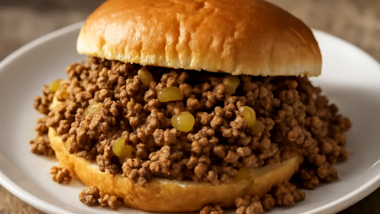 Loose Meat Sandwich