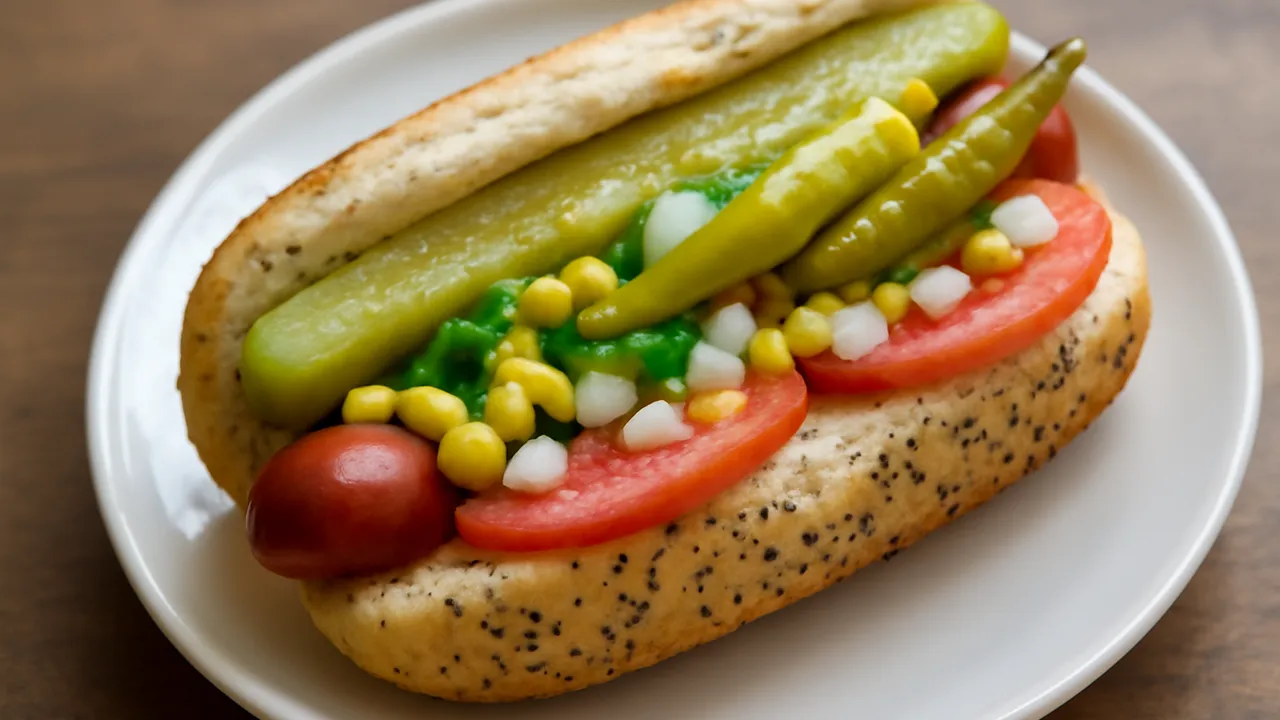 Chicago-Style Hot Dog