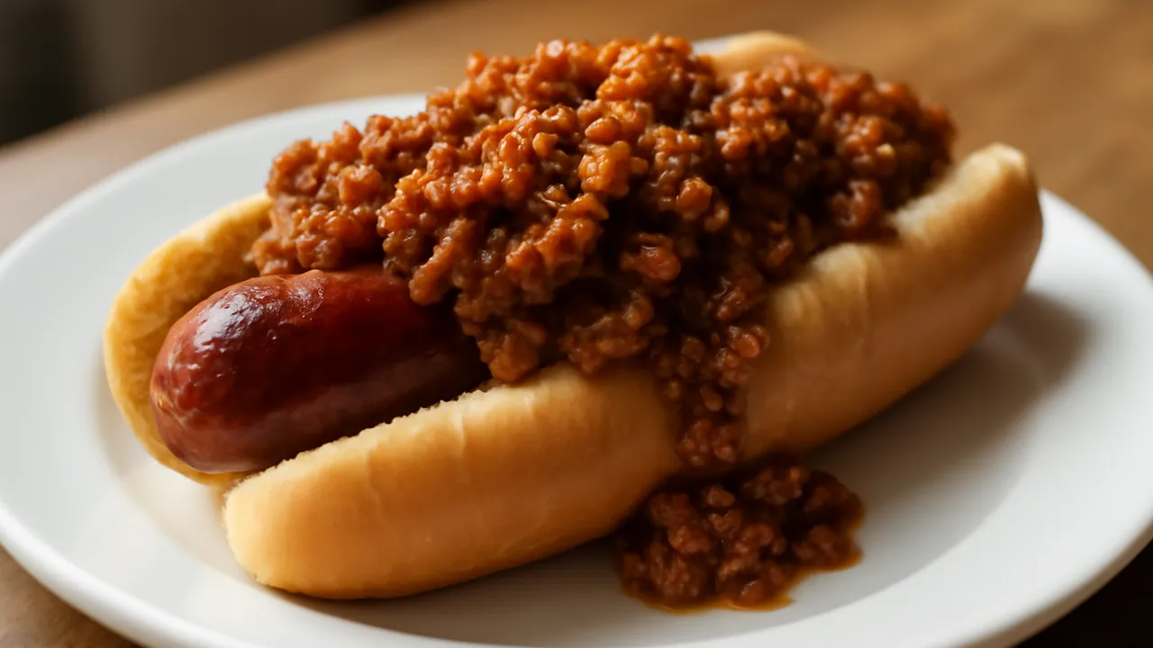 D.C. Half-Smoke with Chili