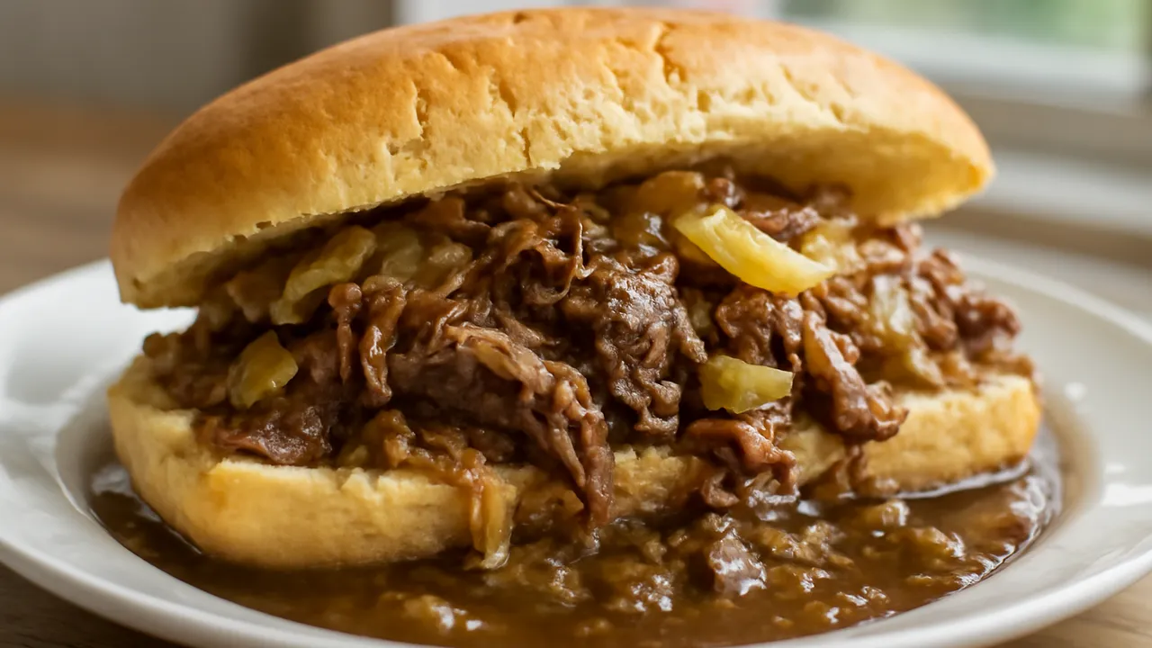 Roast Beef Po' Boy with Debris Gravy