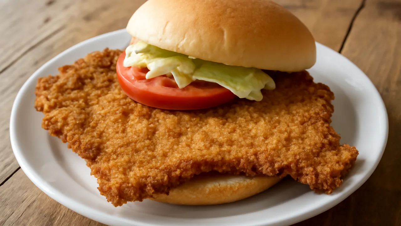 Indiana Breaded Pork Tenderloin Sandwich