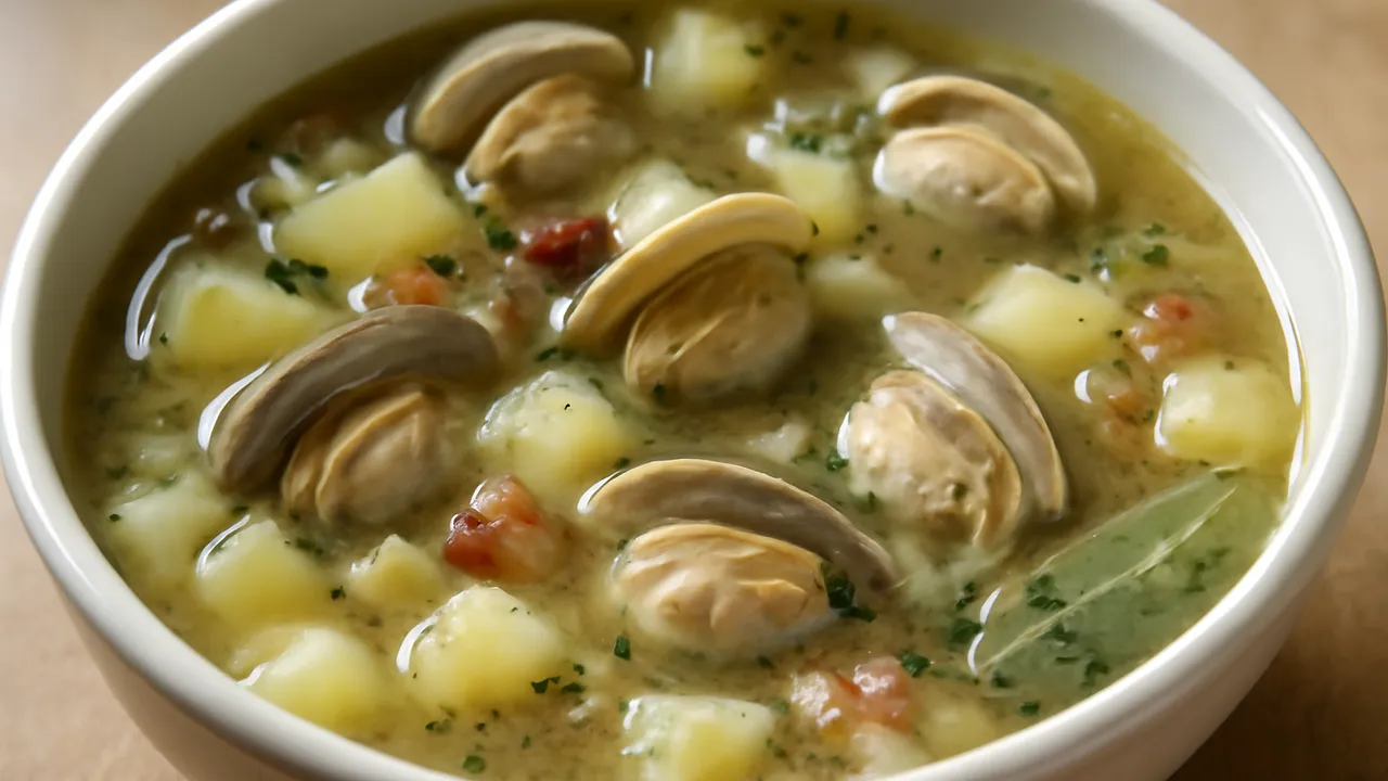 Rhode Island Clear Clam Chowder