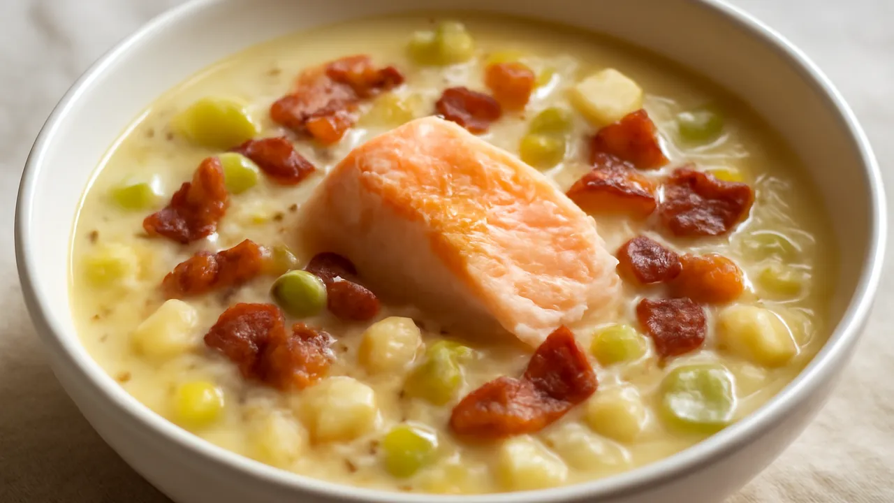 Pacific Northwest Salmon Chowder