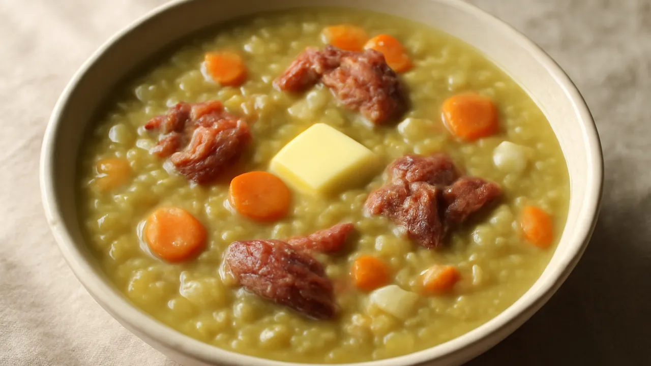 Split Pea Soup with Ham Hock