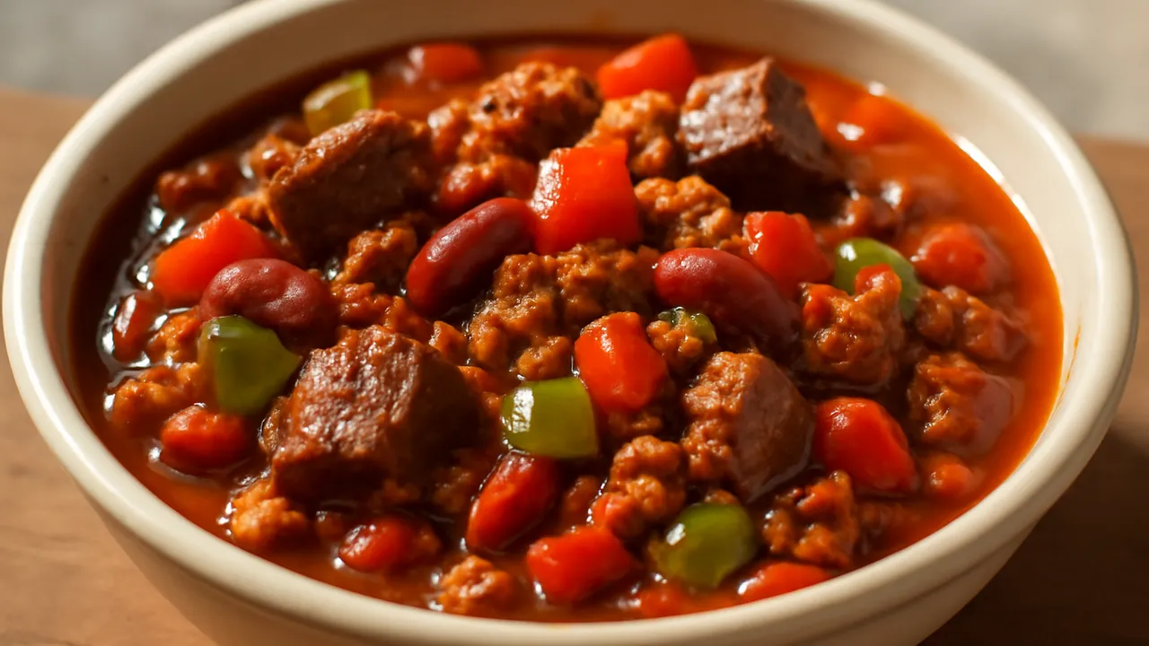 Firehouse Chili with Beans