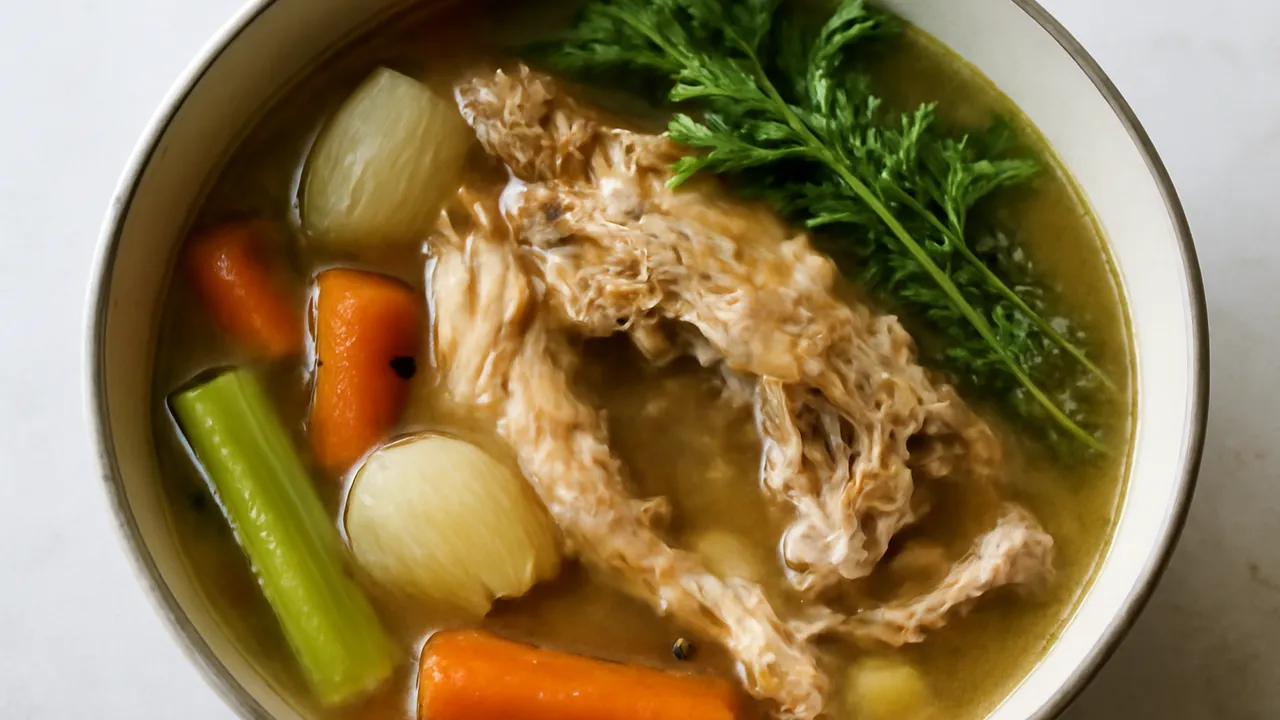 Day-After-Thanksgiving Turkey Soup