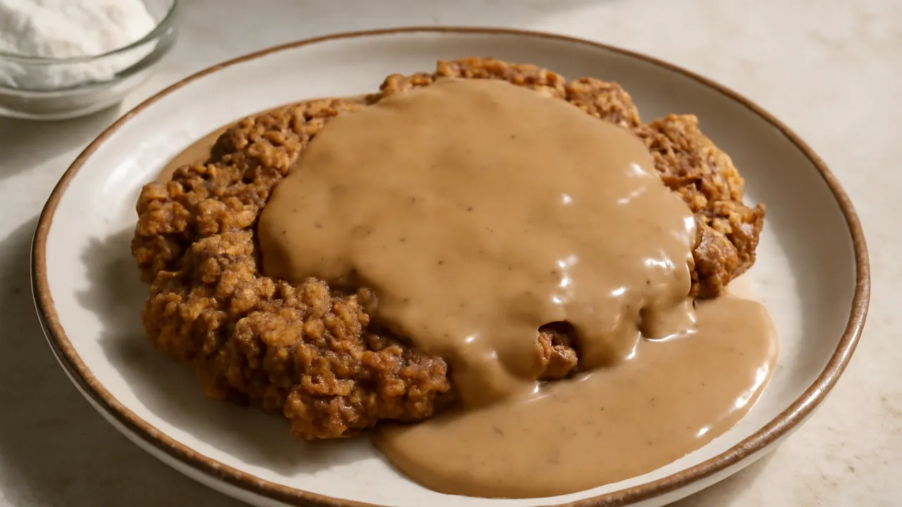 Country Fried Steak with Brown Gravy