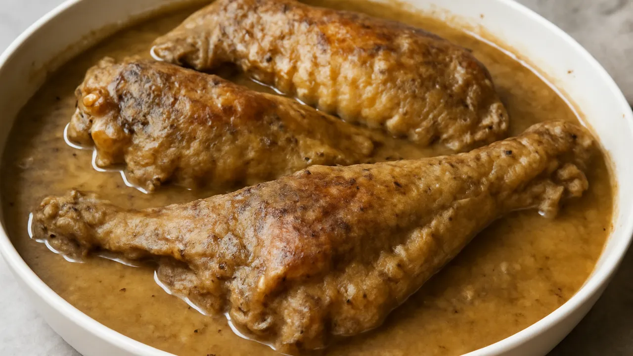 Smothered Turkey Wings